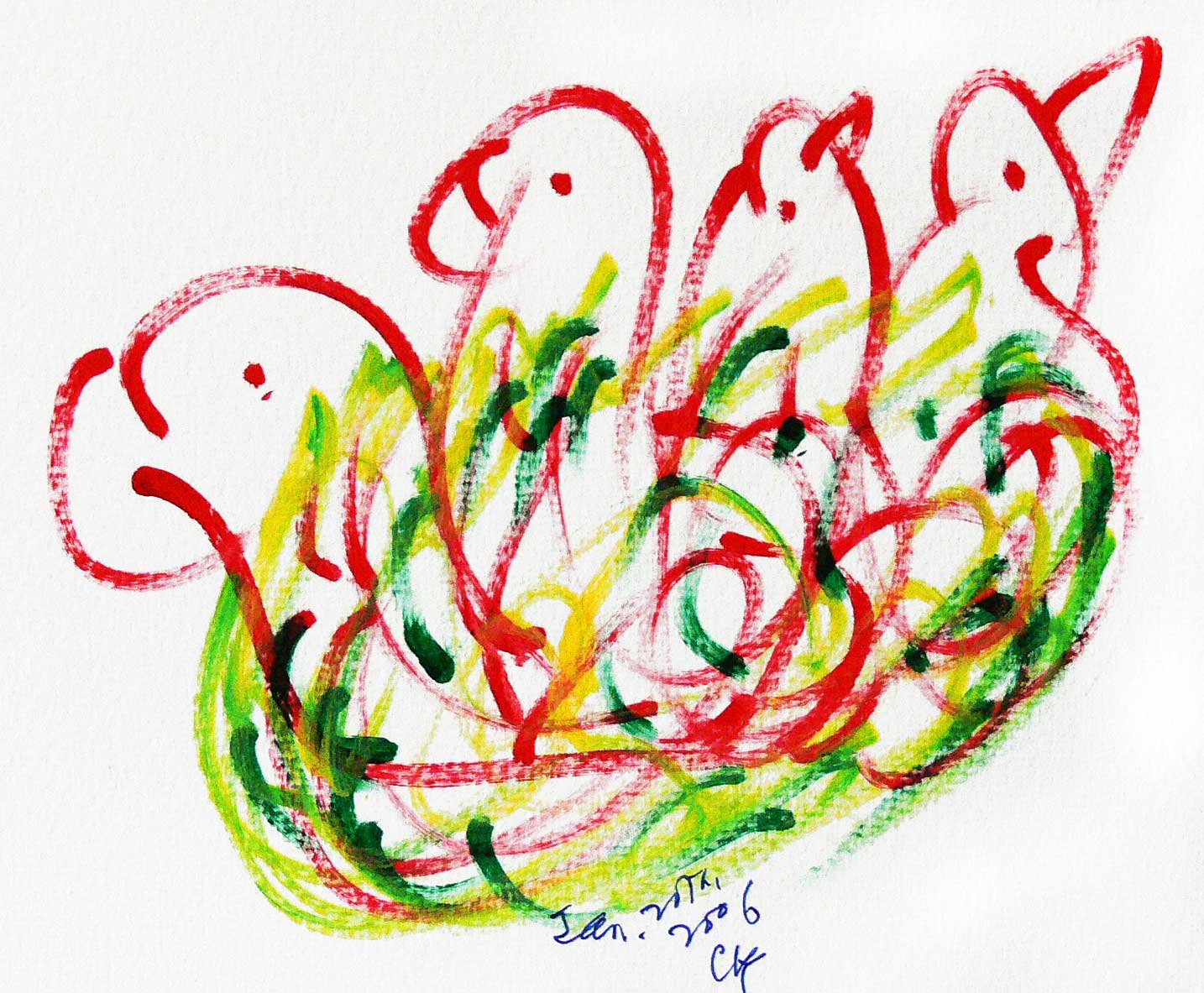Bird-Drawing-by-Sri-Chinmoy-20-1-2006-2
