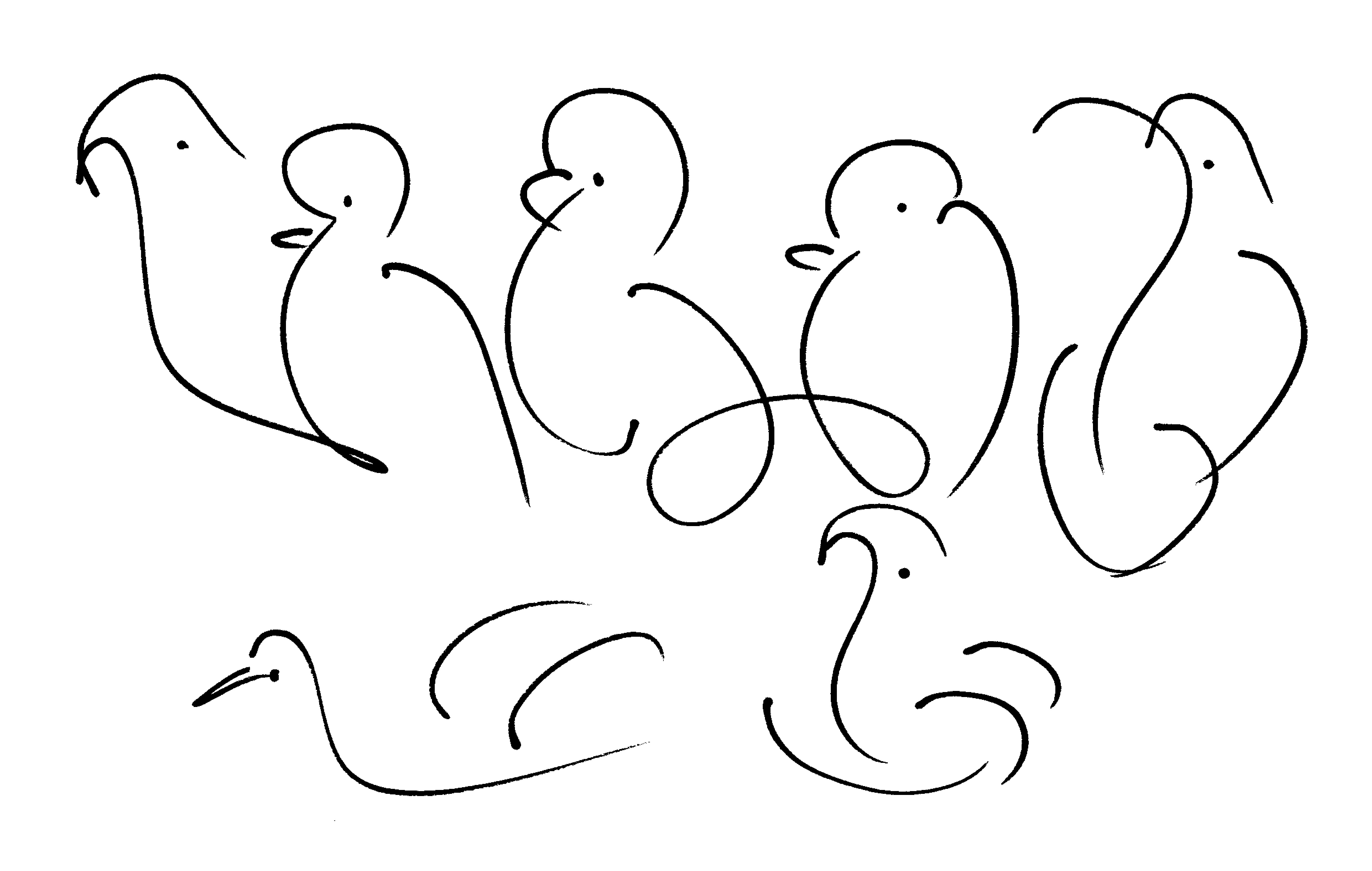 bird-drawing-by-sri-chinmoy-undated-397